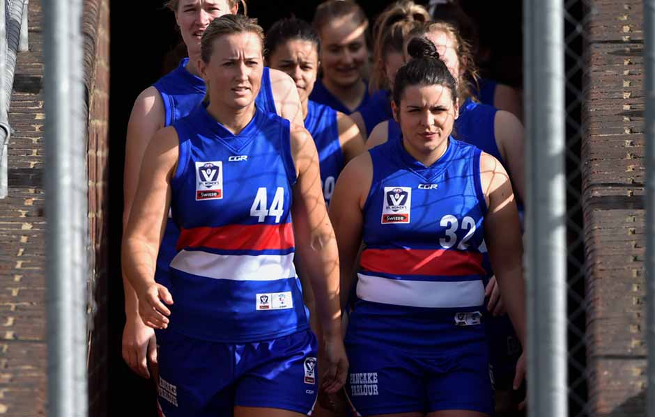 HERO_060619VFLWTeam.jpg The Bulldogs will host Darebin Falcons at VU Whitten Oval at 12pm on Saturday. - Western Bulldogs